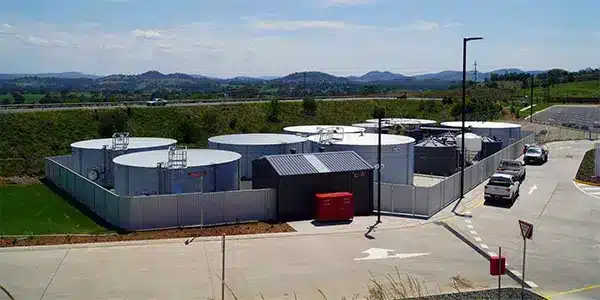 Truck Stop / Service Station Water and Sewage Treatment Plant with Irrigation System