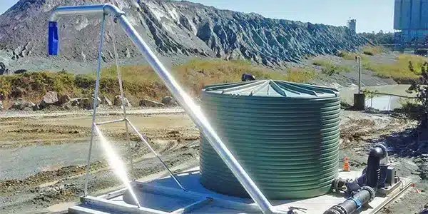 Water Truck Filling Station