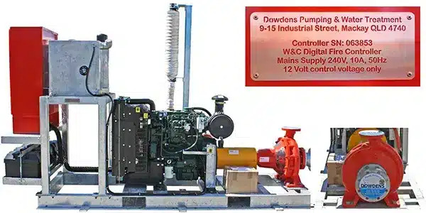 Heavy Duty Diesel Fire Pump System