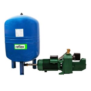 DAB-251MP-100V Cast Iron Jet Pump Shallow Well  With  Pressure Switch & 100L Tank