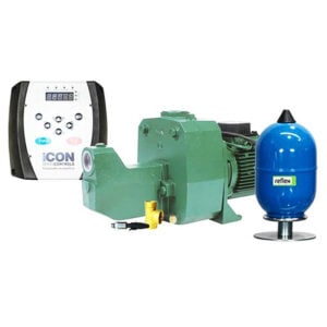 DAB 251MVFD Cast Iron Jet Pump Shallow Well With VFD Controller & 8L Tank