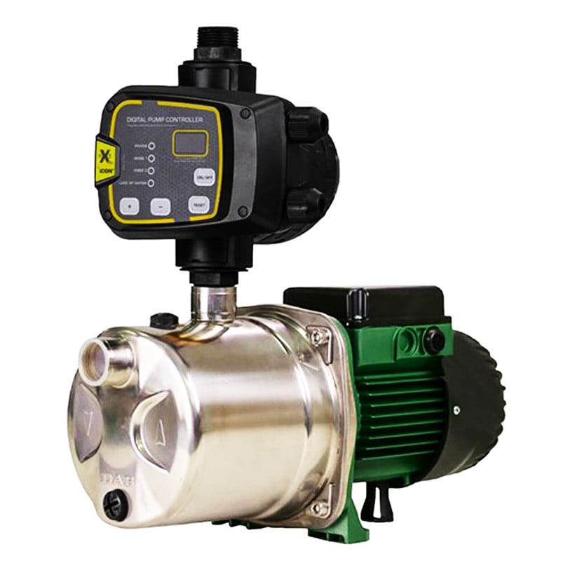 DAB JINOX102NXTP Pro Stainless Steel Self Priming Jet Pump With NxT Pro Controller