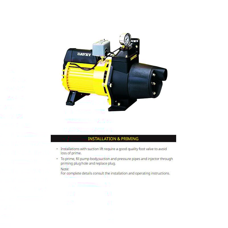 Davey 095S1 Shallow Well Jet Pump