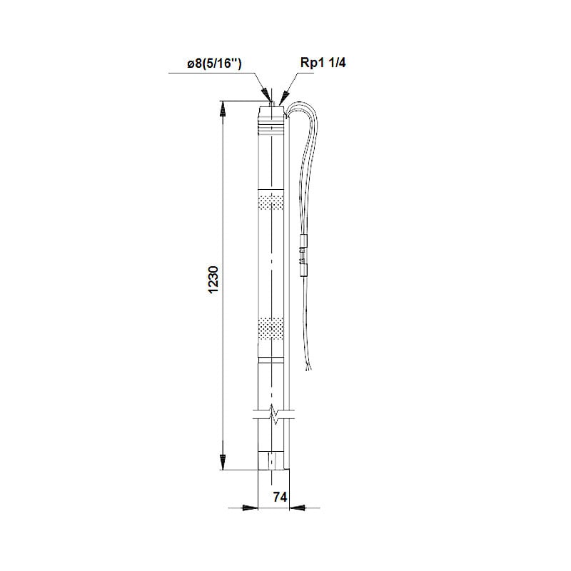 Grundfos SQF 3A-10 N SQ Flex Solar Submersible Pump
