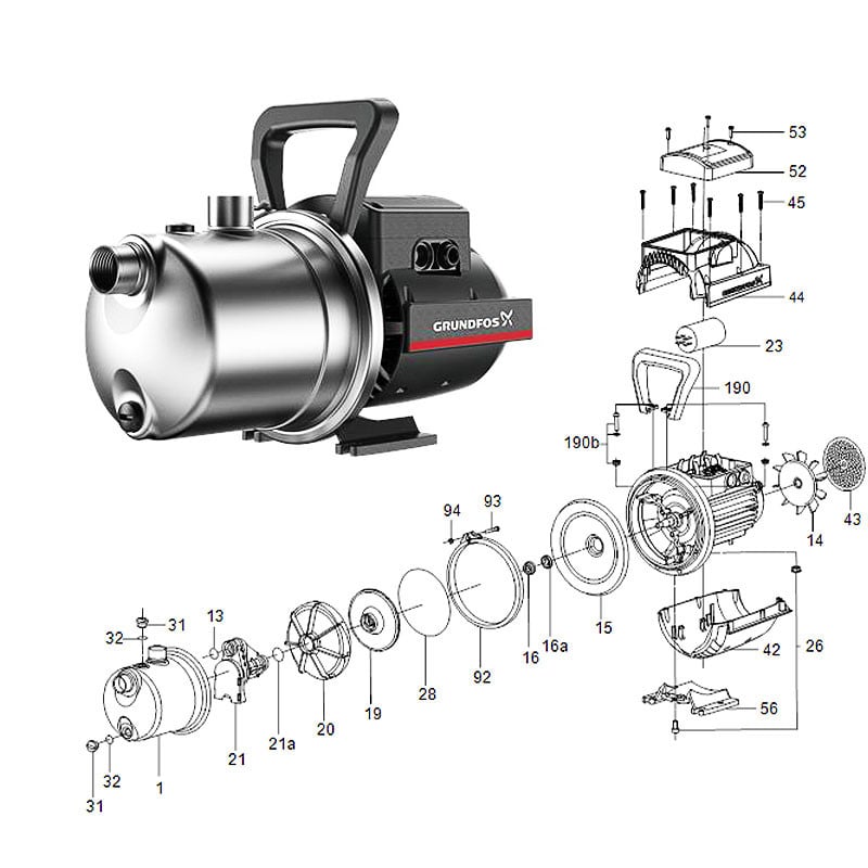 Grundfos Jet 3-42 Pump