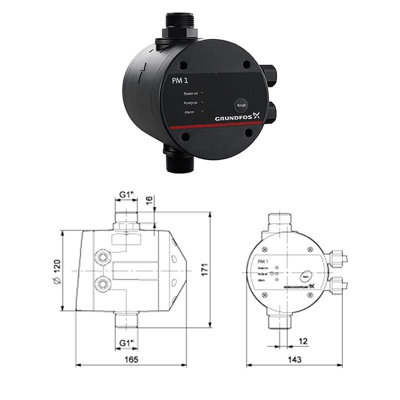 Grundfos Pressure 1-2.2 Pump Manger
