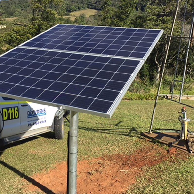 Private Residence Pumping Solar Bore Pump