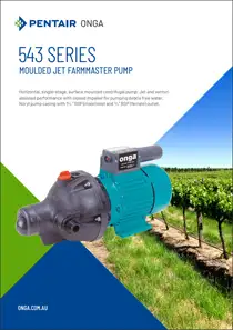 Onga Farmmaster 543 Series Jet Pumps