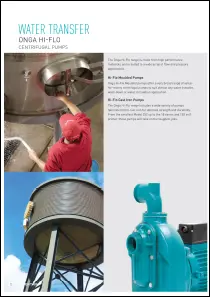 Onga HI-FLO Water Transfer Pumps