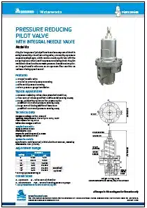 Bermad 2 Pressure Reducing Pilot Valve