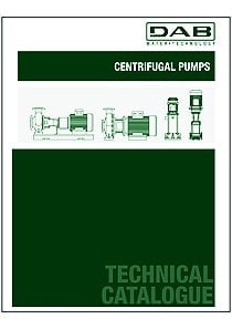 DAB Centrifugal Pumps Technical Catalogue