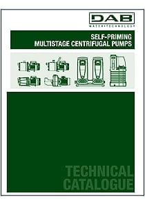 DAB JETCOM Self Priming Centrifugal Pumps Technical Catalogue
