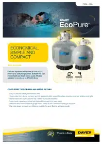 Davey EcoPure Media Filters