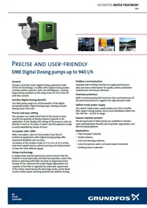 Grundfos DME Digital Dosing Pumps
