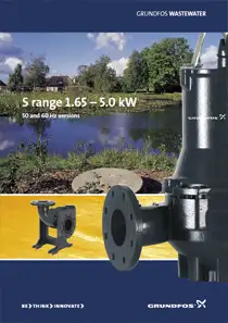 Grundfos S Range 1.65-5 kW Wastewater Pumps