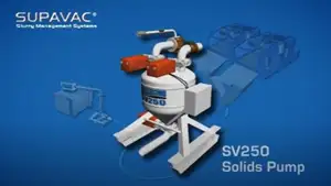 SUPAVAC-SV250OGDS SupaVac SV250 Solids Pump Oil & Gas Drill Cuttings Solution