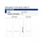 Atlas Filtri Depural Clear Top Duo Housing with DVB Tap Kit – 2