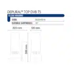 Atlas Filtri Depural Clear Top Single Housing with DVB Tap Kit – 2