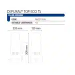 Atlas Filtri Depural Clear Top Single Housing with ECO Tap Kit – 2