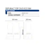 Atlas Filtri Depural White Top Duo Housing with ECO Tap Kit – 2