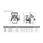 Onga B55H Blazemaster Honda GX160 5.5HP Petrol Single Stage Firefighting Pump – 4