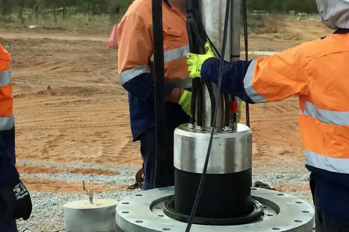 Mine Site Bore Pump Installation