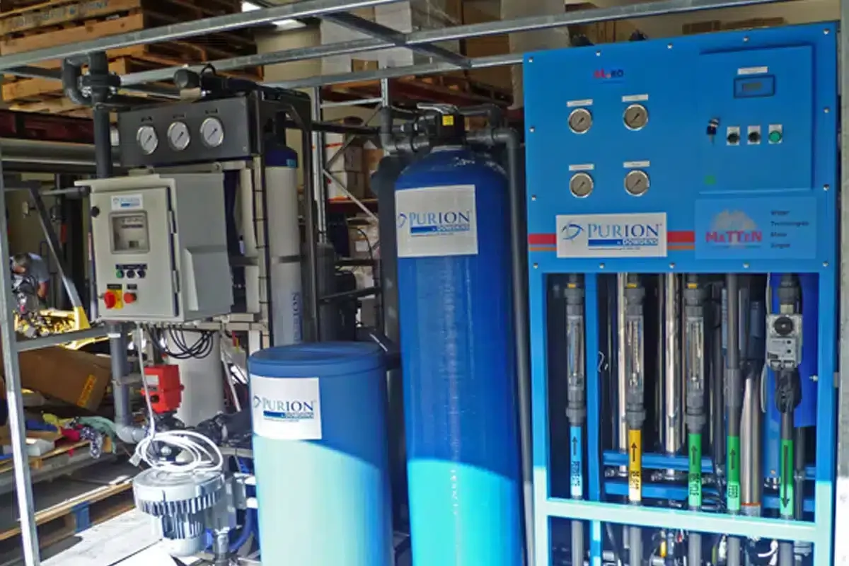 Potable Water Treatment Plant for Potash Mine