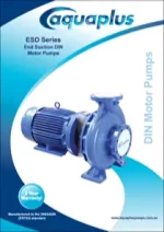 AQUAPLUS-EDSESM – Aquaplus ESD Series End Suction DIN Motor Pumps AQUAPLUS-EDSESM - Aquaplus ESD Series End Suction DIN Motor Pumps