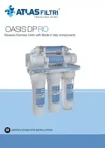 Atlas Filtri Oasis DP RO Systems Installation Instructions Brochure Image Atlas Filtri Oasis DP RO Systems Installation Instructions Brochure Image