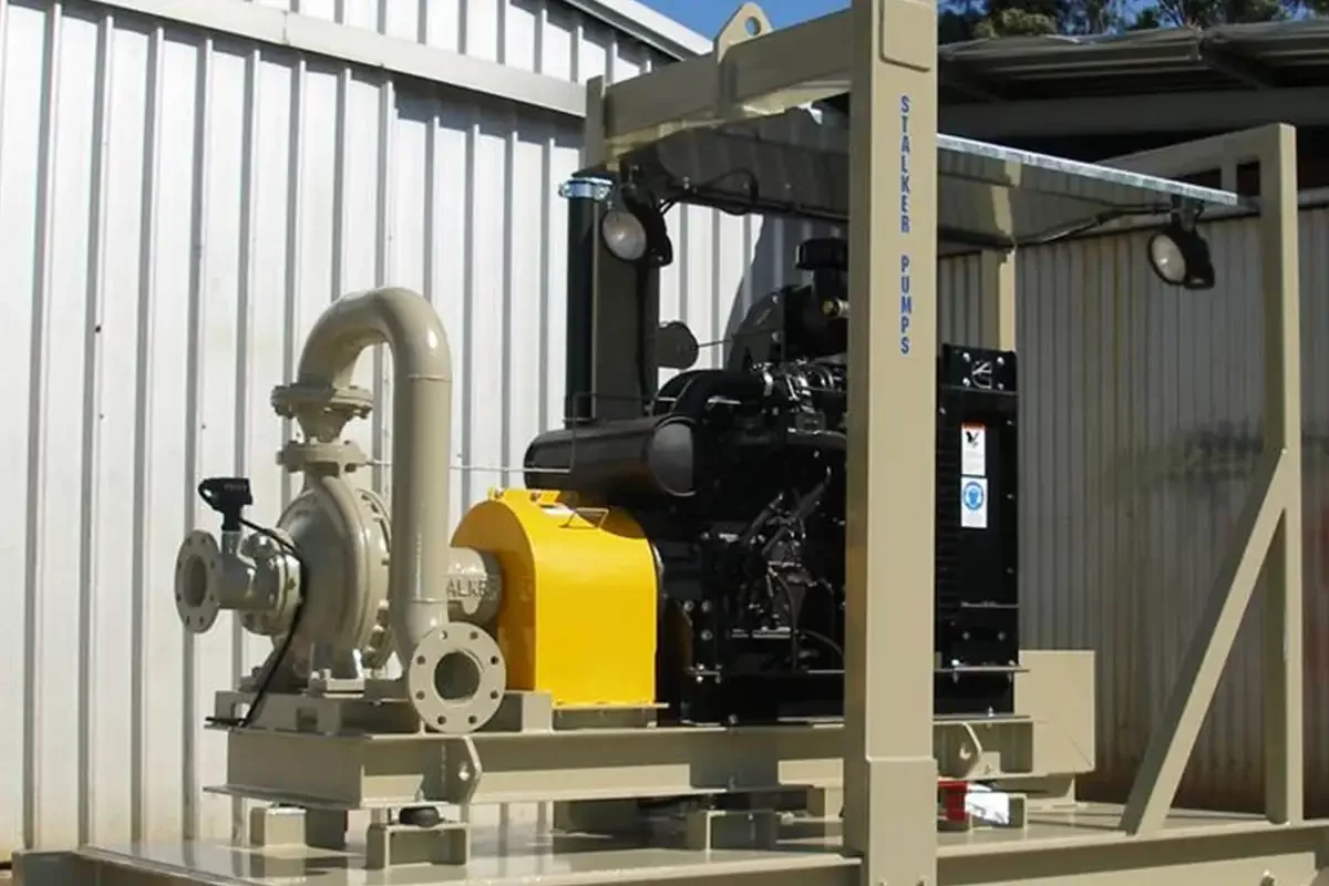 Diesel Engine Driven Stalker Pumping Station