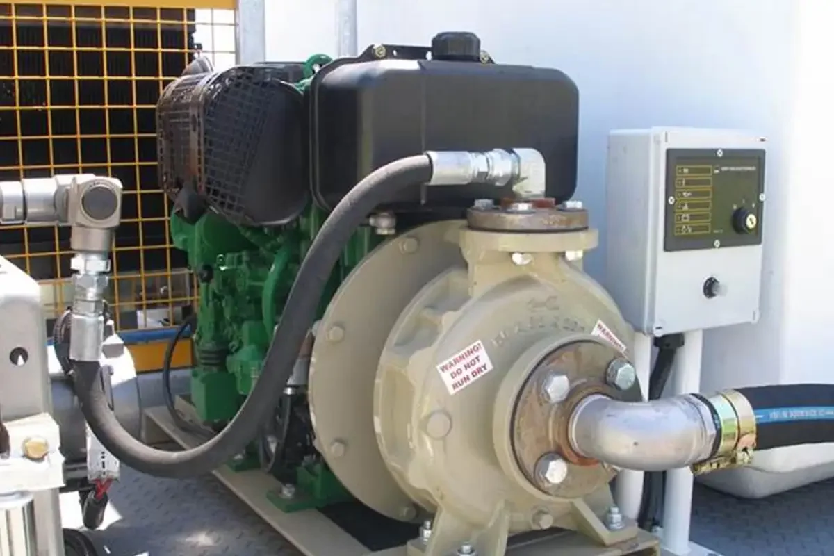 Engine Driven Stalker Pump