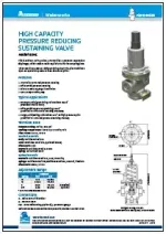Bermad 3HC High Capacity Pressure Sustaining Valve