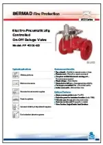 Bermad FP-400E-6D Electro-Pnuematically Controlled On-Off Deluge Valve