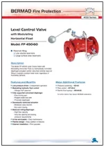Bermad 450-60 Level Control Valve with Horizontal Float