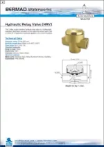 Bermad 50 Hydraulic Relay Valve (HRV)