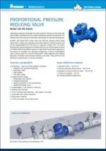 Bermad 720-PD-EN-ES Proportional Pressure Reducing Valve