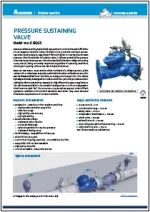 Bermad 730-X EN-ES Pressure Sustaining Valve