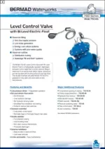 Bermad 750-65 Level Control Valve with Bi-Level Electric Float