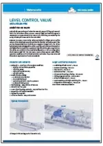 Bermad 750-80 EN-ES Level Control Valve with Altitude Pilot Bermad 750-80 EN-ES Level Control Valve with Altitude Pilot