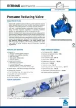 Bermad 750-80-X Level Control Valve with Altitude Pilot