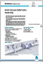 Bermad 83Q Quick Pressure Relief Valve