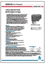 Bermad BE370 Series 3-Way Solenoid Valve EX d Type Bermad BE370 Series 3-Way Solenoid Valve EX d Type