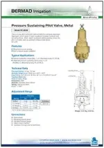 Bermad PC-30-M Pressure Sustaining Pilot Valve Metal