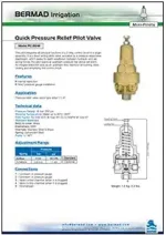 Bermad PC-3Q-M Pressure Relief Pilot Valve