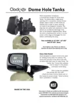 CLACK Dome Hole Tanks