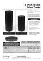 Clack 16 Inch Round Brine Tanks Clack 16 Inch Round Brine Tanks