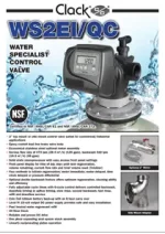 Clack WS2EIQC Specialist Water Control Valve