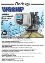 Clack WS2HF Specialist Water Control Valve