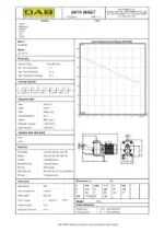 DAB 251M Self Priming Jet Pump Shallow Well Data Sheet