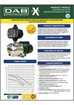 DAB EUROINOX-4050NXTP Multistage Pump + NXT Pro Controller